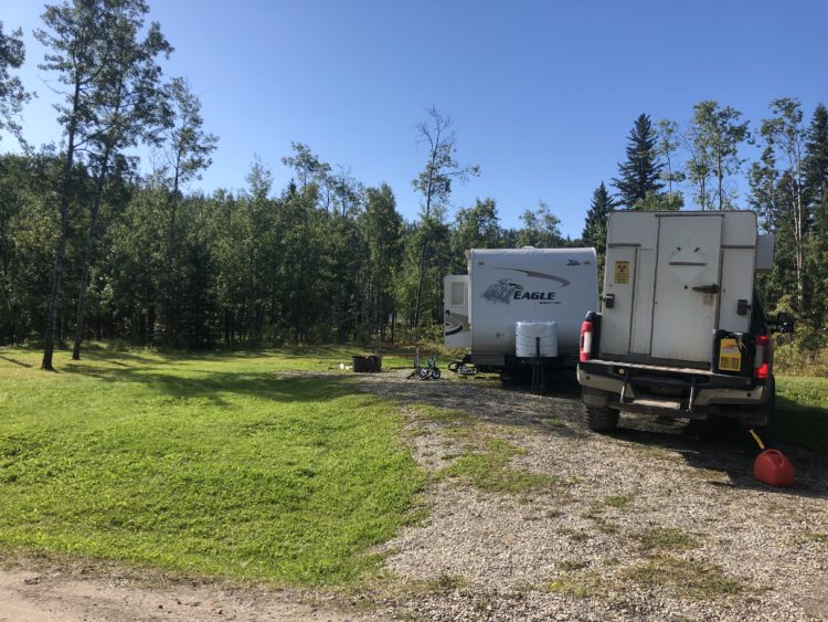 Camping in Tumbler Ridge, BC Flatbed Creek Lions Campground Review