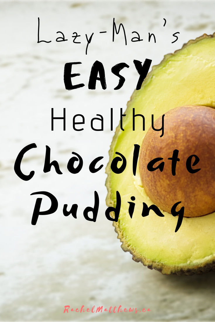 An Easy, Healthy, chocolate pudding made out of avocados! Whip this up in minutes for a satisfying, smooth pudding that is healthy too!