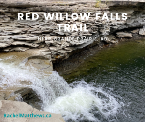 Red Willow Falls Trail near Grande Prairie, AB